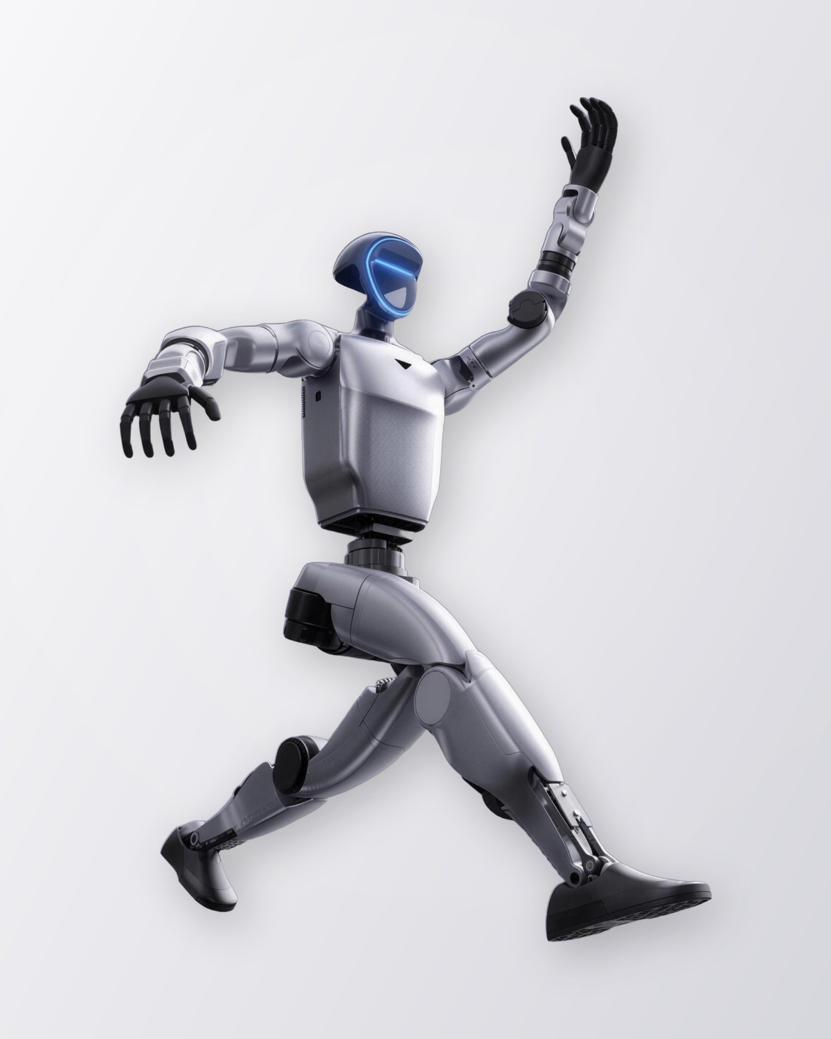 Humanoid robot welcoming guests at a corporate evening in Monaco